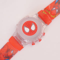 Kids Character Spinner Digital Wrist Watch Red S