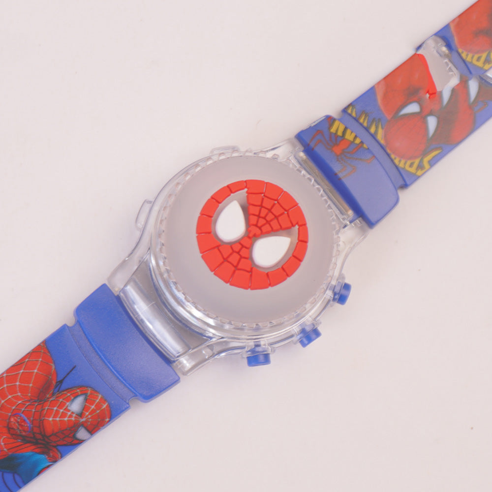 Kids Character Spinner Digital Wrist Watch Blue S