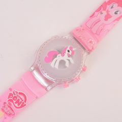 Kids Character Spinner Digital Wrist Watch Pink UC