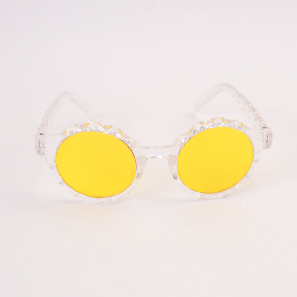 KIDS Sunglasses White Yellow