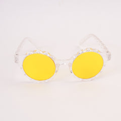 KIDS Sunglasses White Yellow