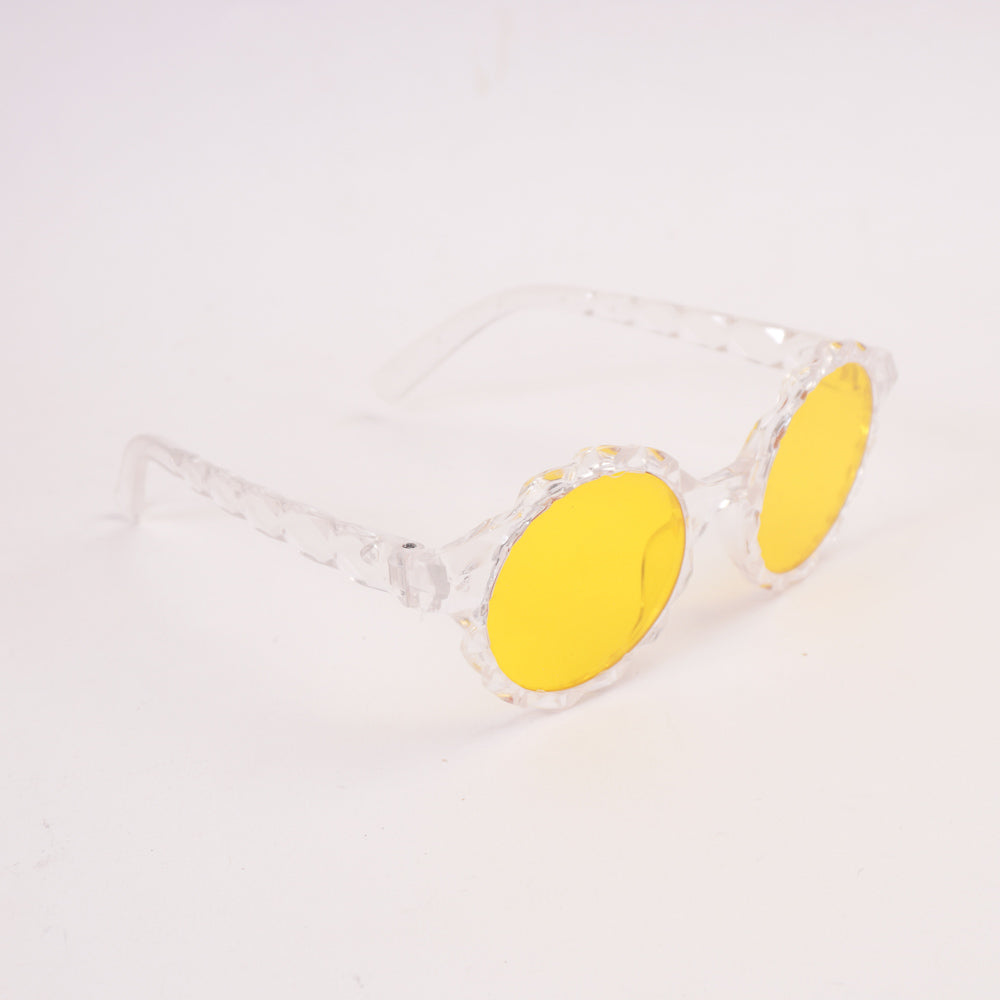 KIDS Sunglasses White Yellow