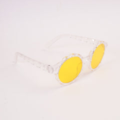 KIDS Sunglasses White Yellow