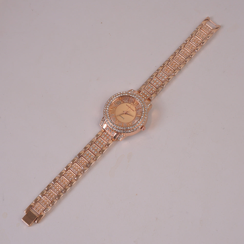 Woman Chain Watch Rosegold