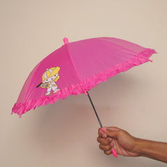 KIDS Character Umbrella Pink