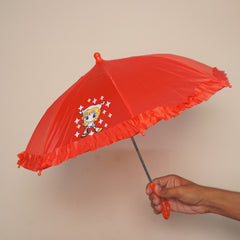 KIDS Character Umbrella Red