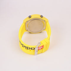 Digital LED Sports Watch For Man Yellow