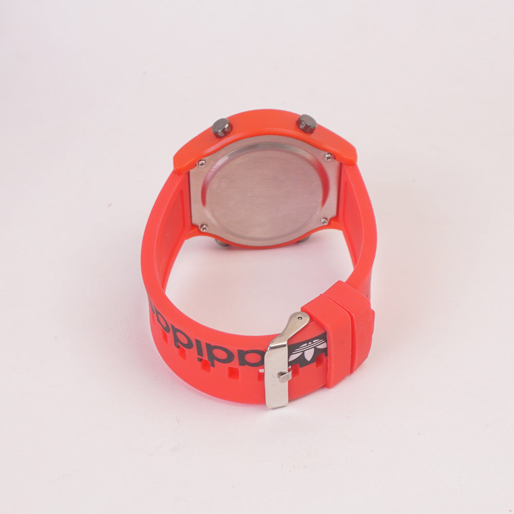 Digital LED Sports Watch For Man Red