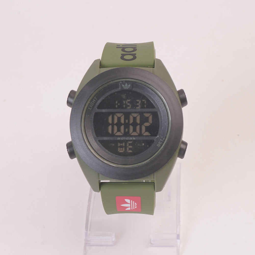 Digital LED Sports Watch For Man Green Black