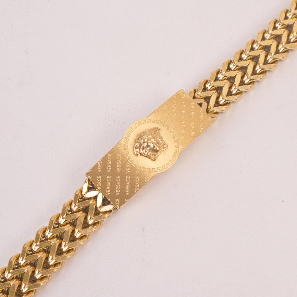 Mens Golden Chain Bracelet V