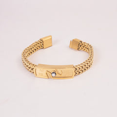 Mens Golden Chain Bracelet MB