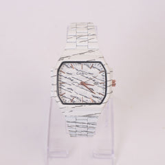 Womans Fancy Wrist Watch White