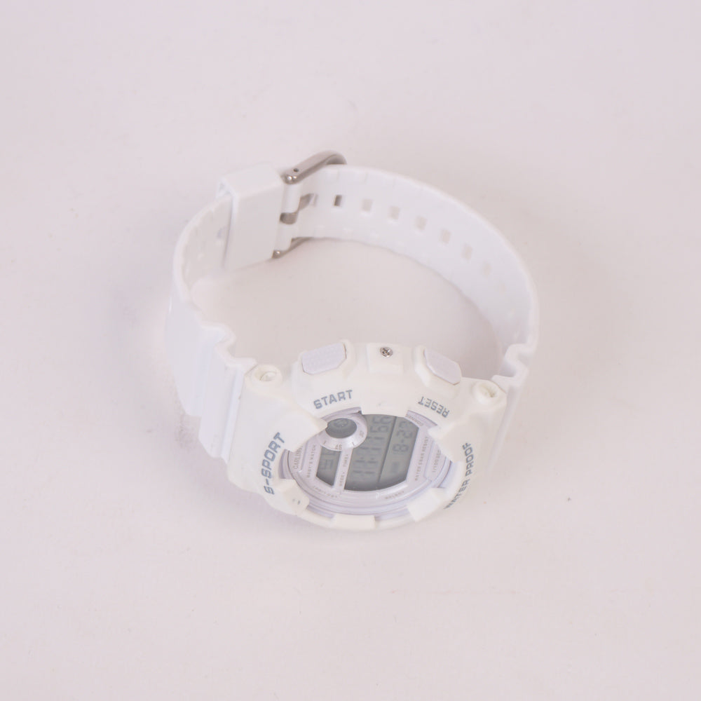 KIDS Sports Watch For Toddle & Junior White