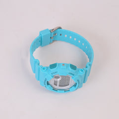 KIDS Sports Watch For Toddle & Junior Cyan