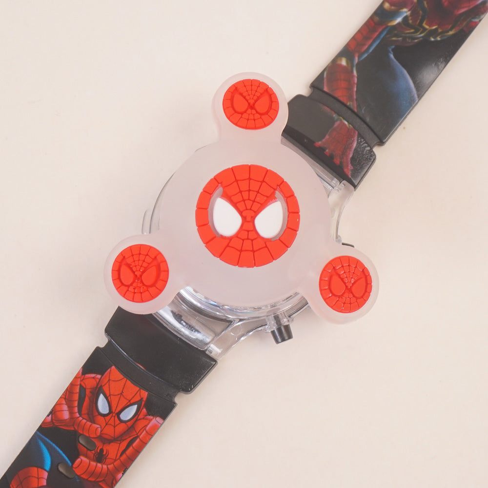 Spinner Watch For KIDS Black Spder