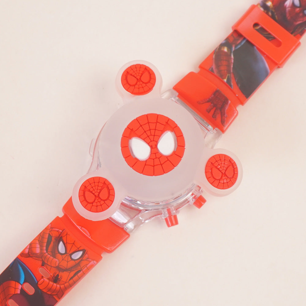 Spinner Watch For KIDS Red Spider