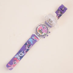 Spinner Watch For KIDS Purple Unicrn