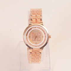 Women Chain Watch Rosegold