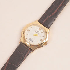 Women Chain Watch Golden