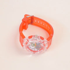 Kids Character Analogue Watch Red