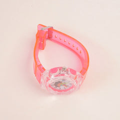 Kids Character Analogue Watch Pink