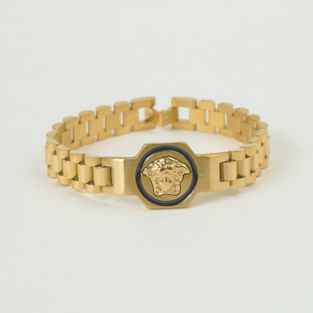 Mens Golden Chain Bracelet V