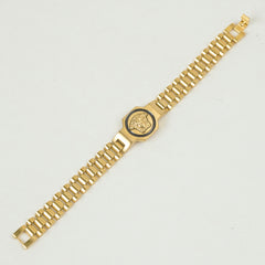 Mens Golden Chain Bracelet V