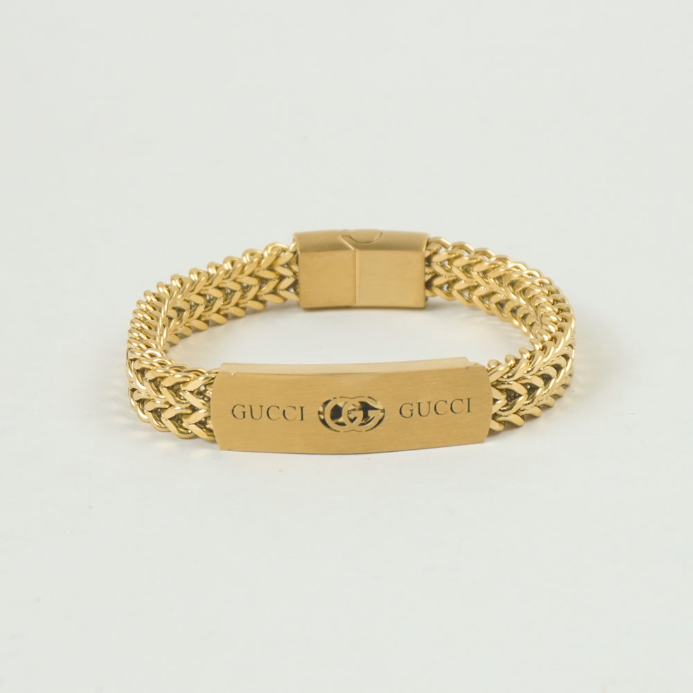 Mens Golden Chain Bracelet G