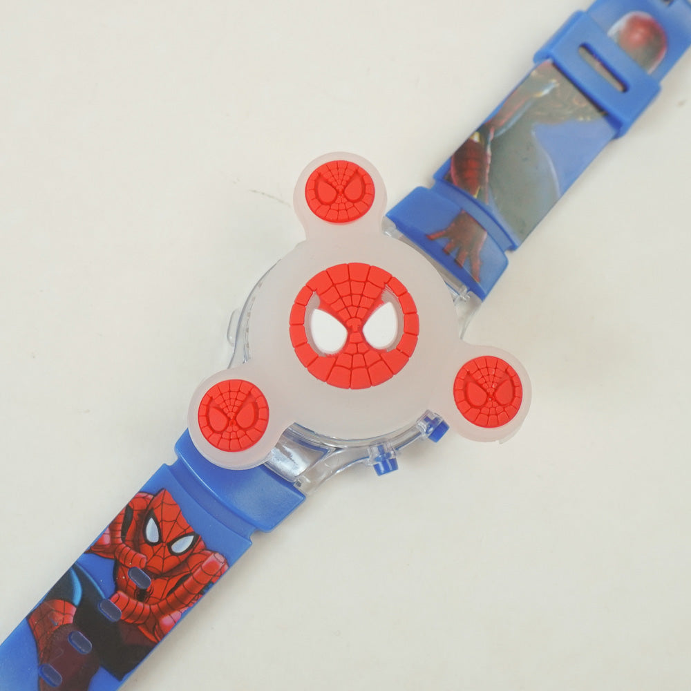 Spinner Watch For KIDS Blue Spider