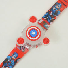 Spinner Watch For KIDS Red Maarvel