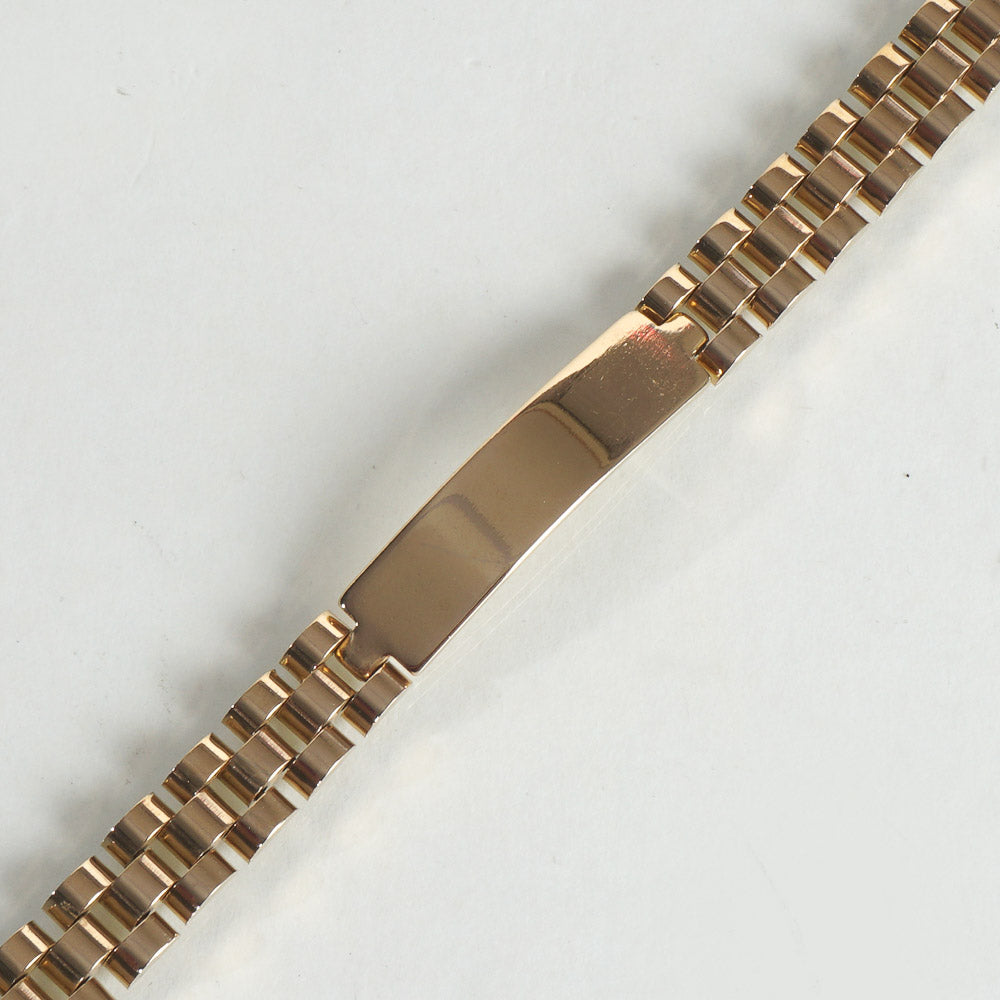 Golden Chain Bracelet For Men 10mm