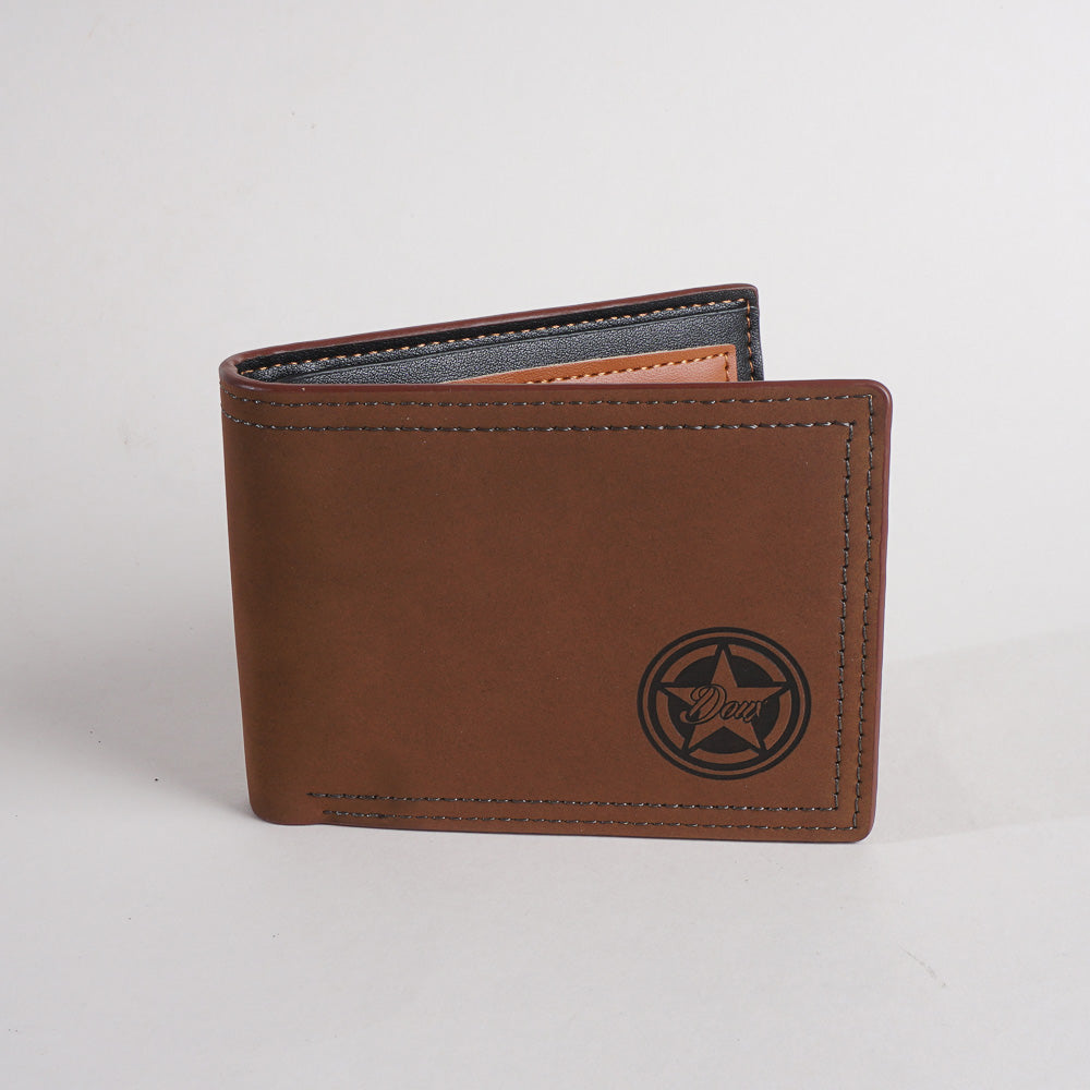 Dark Brown Shade D1102 Leather Wallet