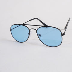 KIDS Metal Sunglasses Frame L-Blue Shade