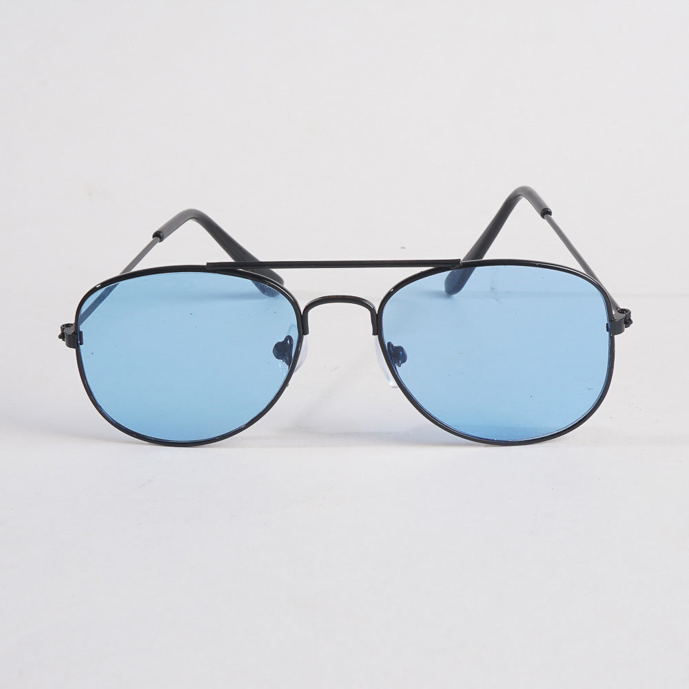 KIDS Metal Sunglasses Frame L-Blue Shade