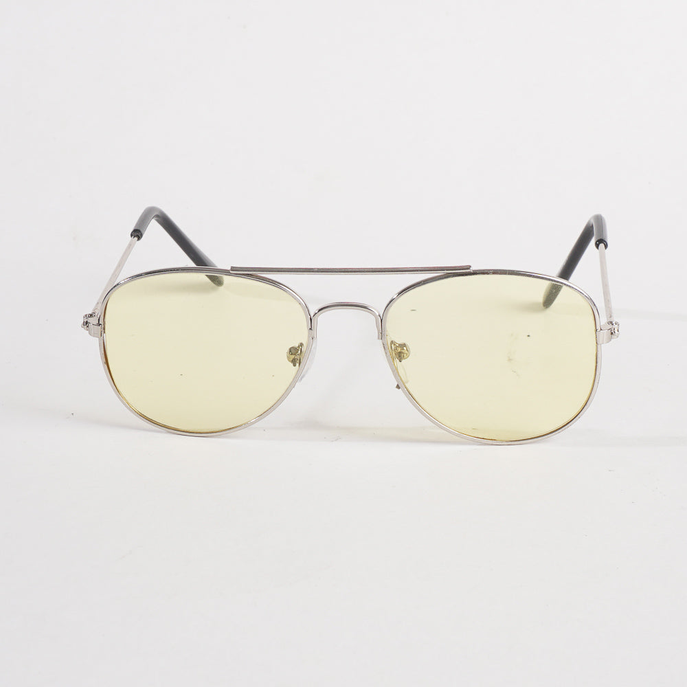 KIDS Metal Sunglasses Frame Yellow Shade