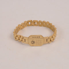 Mens Golden Chain Bracelet R