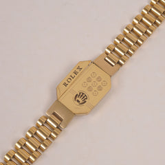 Mens Golden Chain Bracelet R