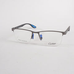 Black & Blue Metal Optical Frame For Men & Women