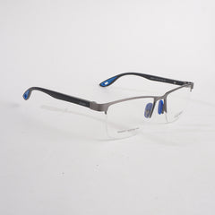 Black & Blue Metal Optical Frame For Men & Women