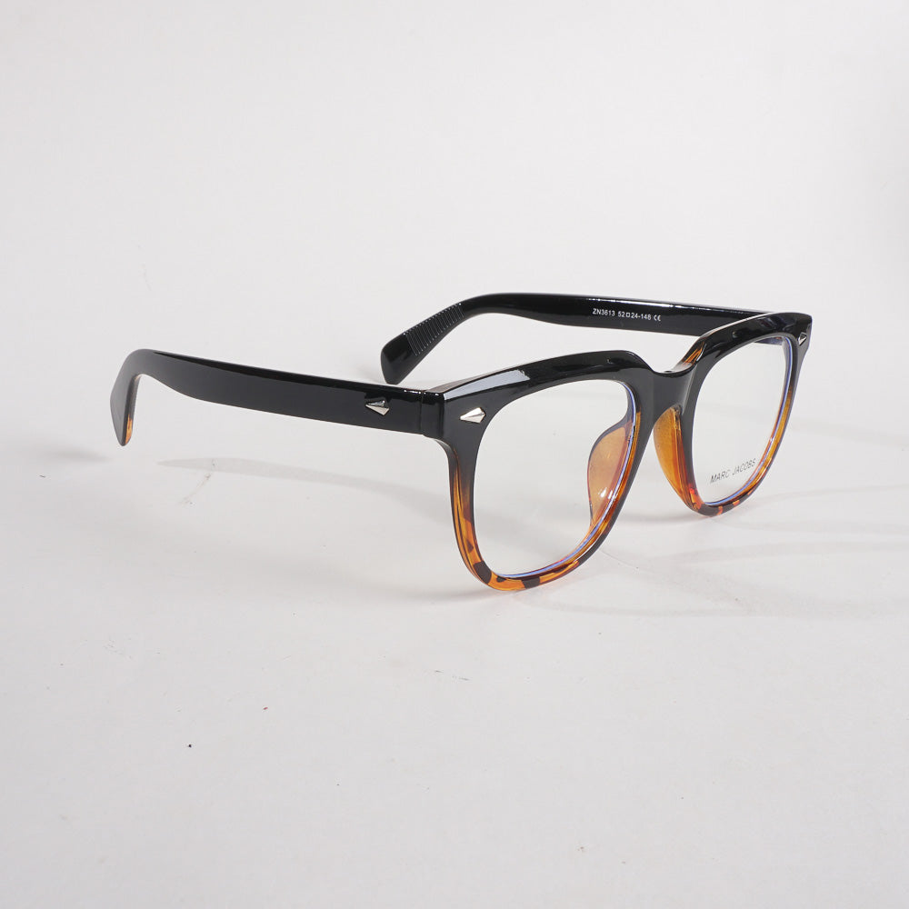 Black With MutliColour Optical Frame For Men & Women