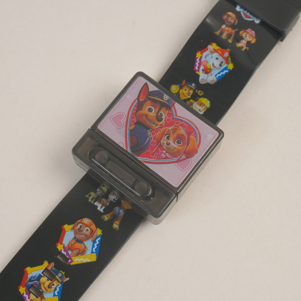 KIDS CHARACTER WATCH WITH MUSICAL SOUND P.A.W