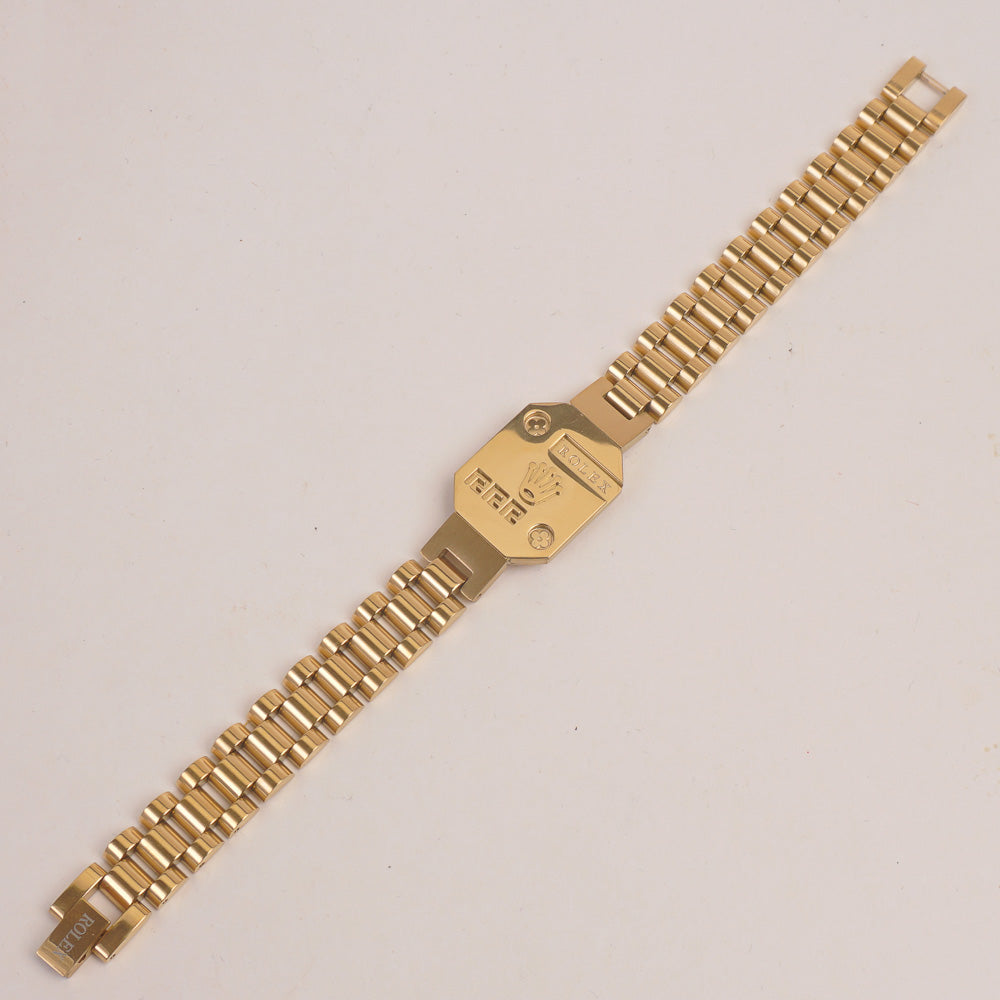 Mens Golden Chain Bracelet