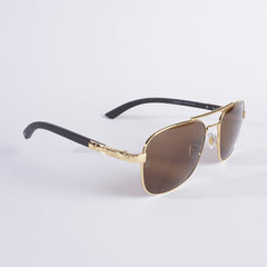 Golden Sunglasses for Men & Women C