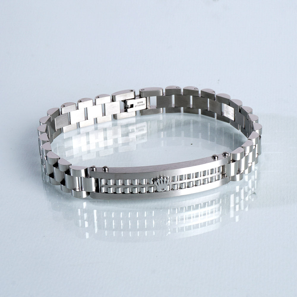 Mens Silver Chain Bracelet R