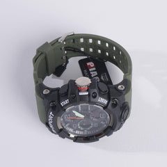 Digital LED Mens Sport Watch Green