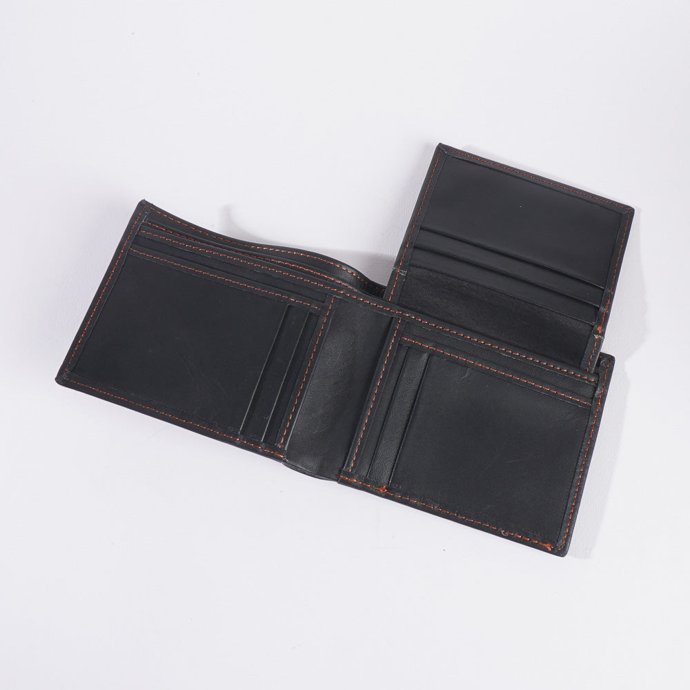 Genuine leather Wallet For Men Black O