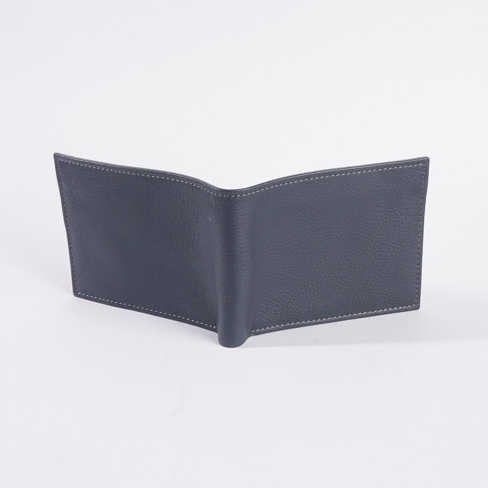 Genuine leather Wallet For Men Dark Blue