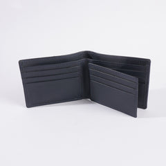 Genuine leather Wallet For Men Dark Blue