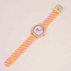 Kids Analogue Watch Yellow