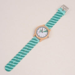 Kids Analogue Watch Green